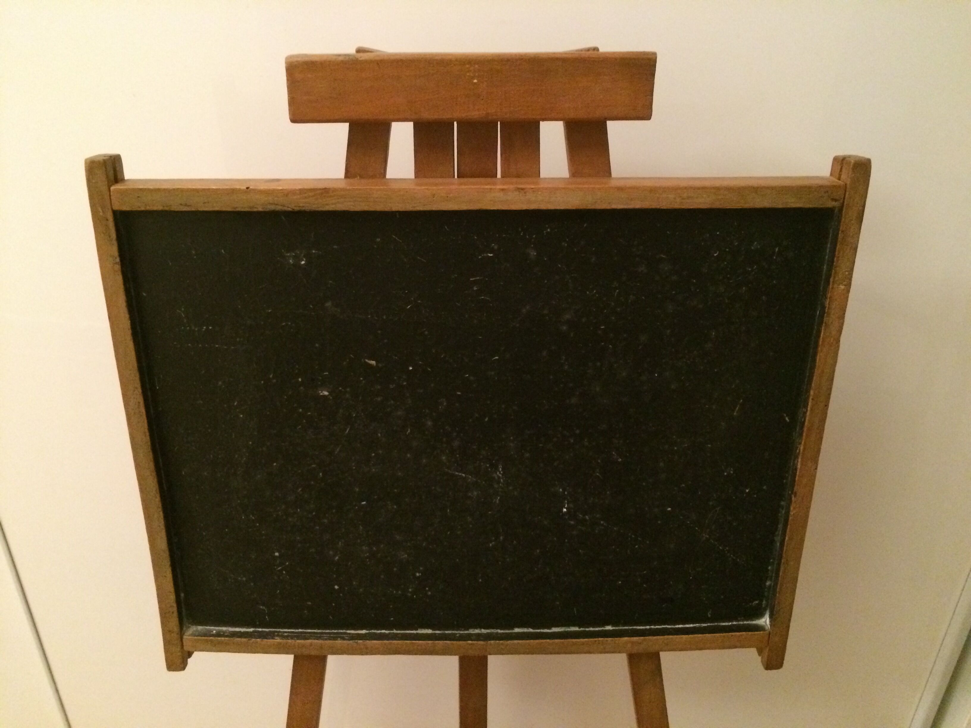 Tableau d'écolier en bois