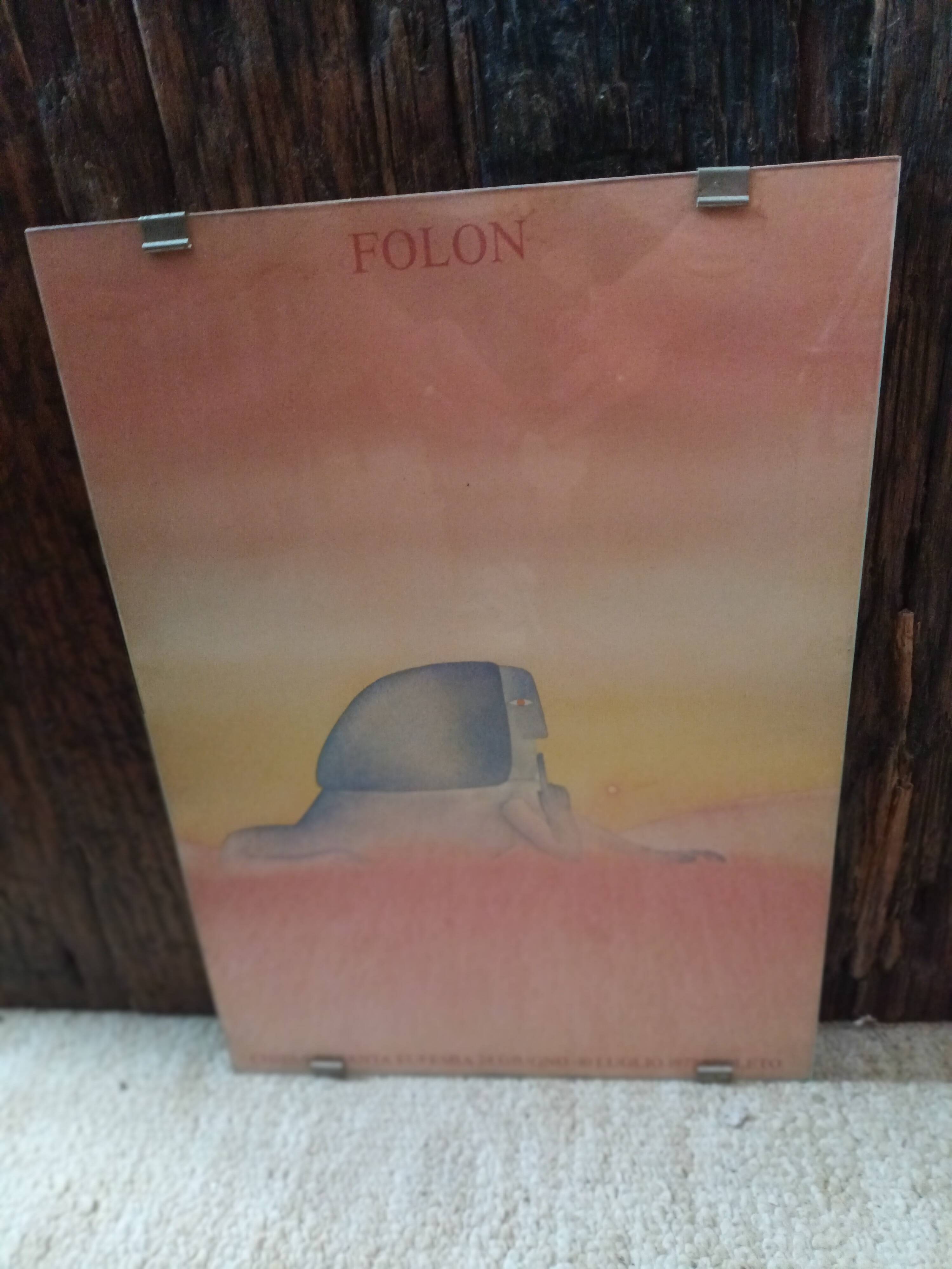 Folon poster 1977