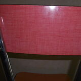 Set of 2 chairs in formica Red