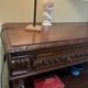 Console or turned wooden service table