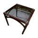 Bout de canapé, table d'appoint en rotin