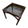 Bout de canapé, table d'appoint en rotin