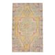 Tapis turc jaune oriental, 137x211cm