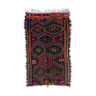 Medium Vintage Turkish Kilim Rug 176x105 cm Wool Kelim