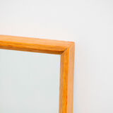 Vintage Scandinavian wall mirror 114X47cm