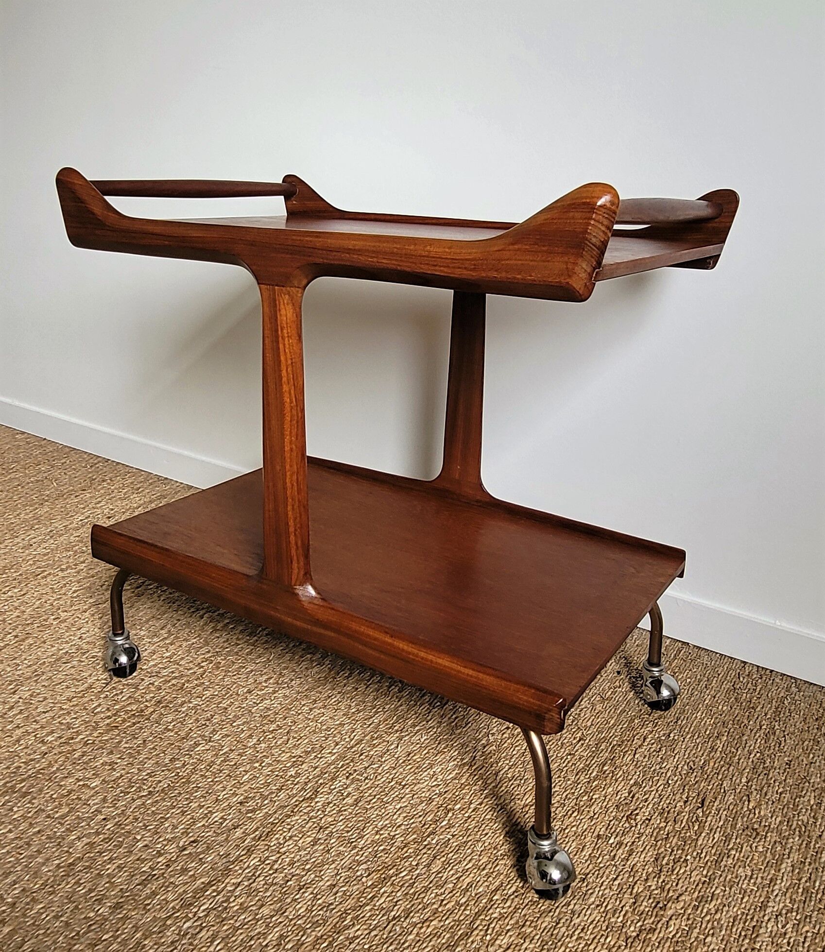 Scandinavian service vintage teak