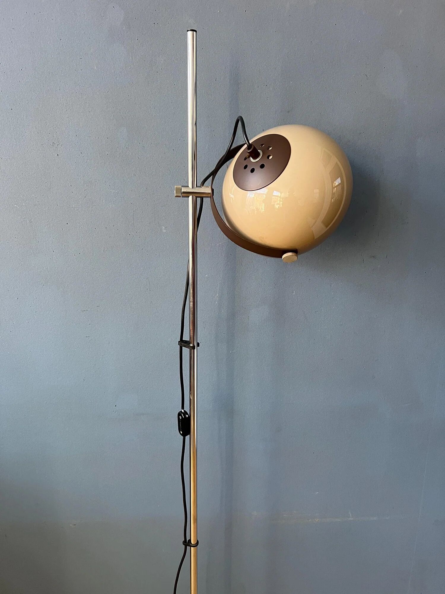 Lampadaire champignon vintage Herda space age