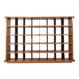 Sorting cabinet, compartment cabinet with 40 pieces of waste, 1950s