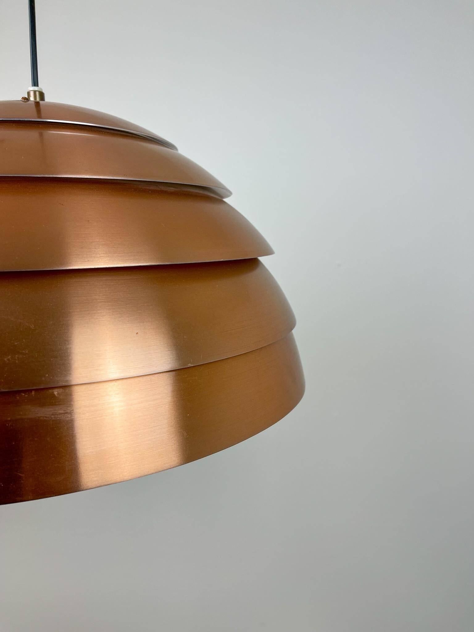 Copper suspension by Hans-Agne Jakobsson T325/450, Sweden, 1960s.