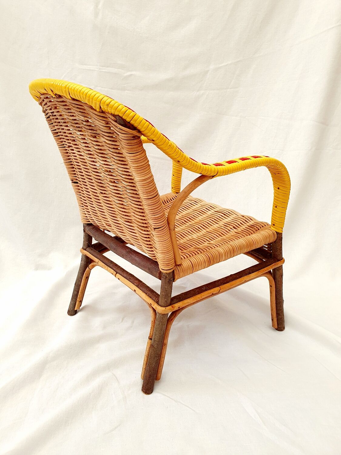 Wicker children's chair