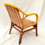 Wicker children's chair