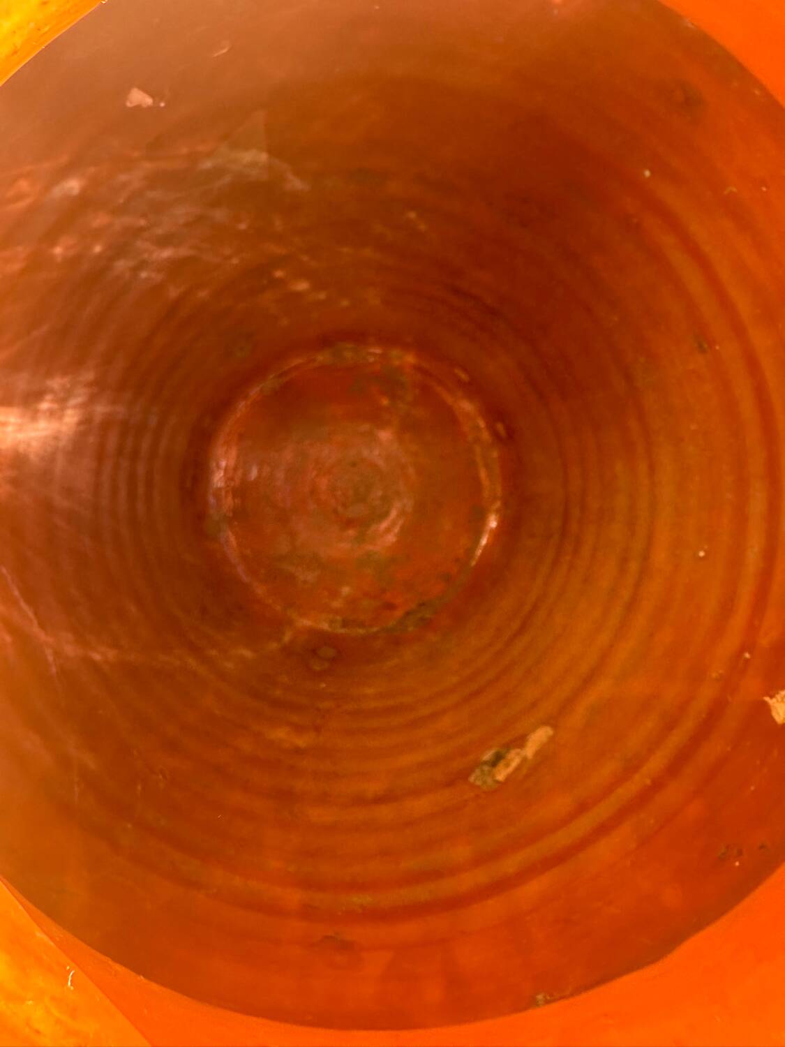 Glazed terracotta water jar, old Ardèche craftsmanship, 1800