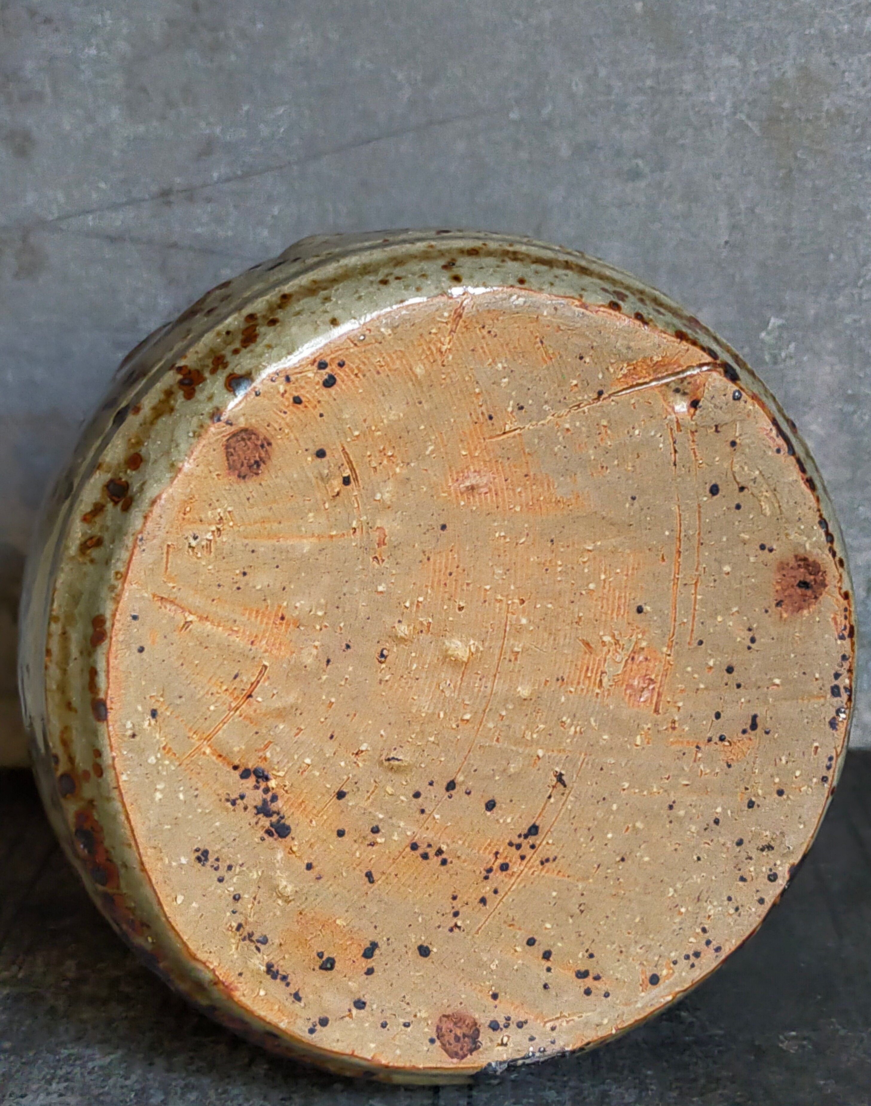 Traditional pottery sandstone pyrite Art-popular XIXth