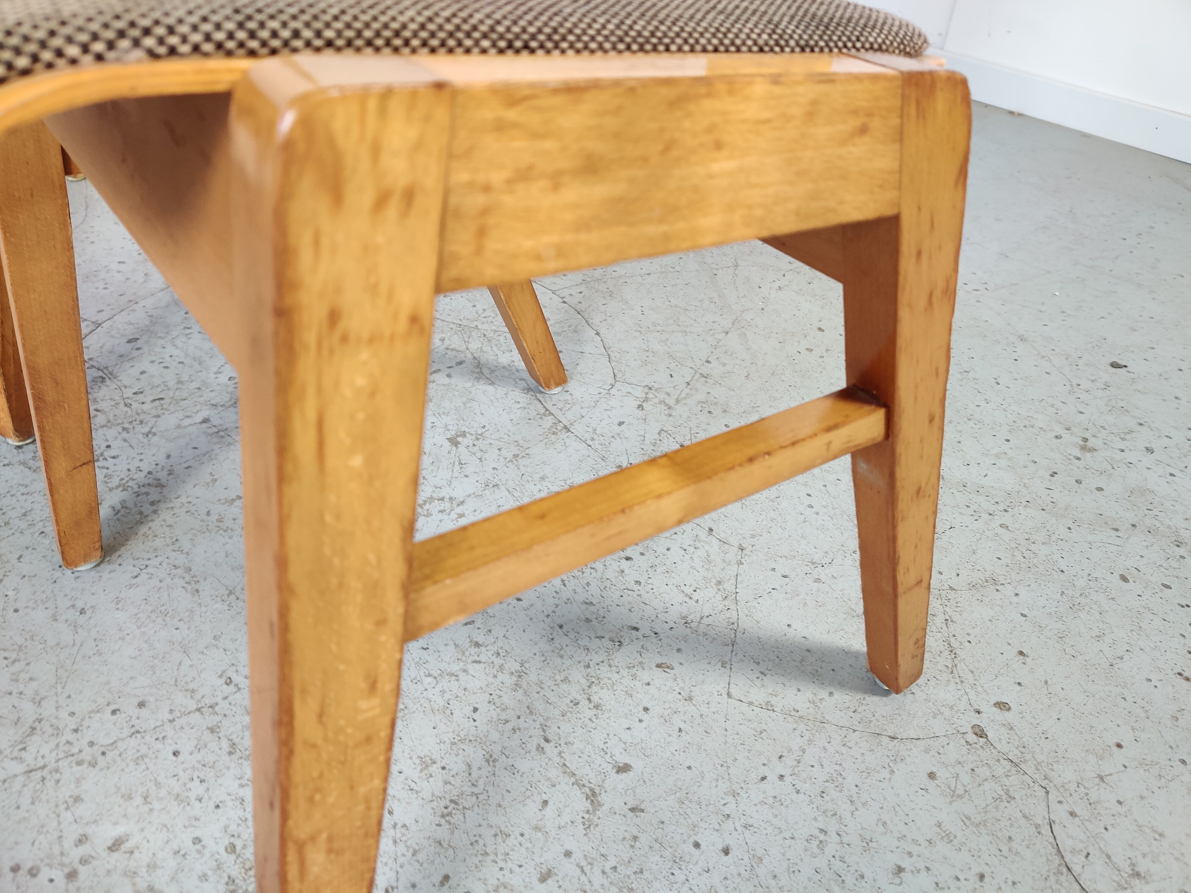 6 vintage Scandinavian chairs 70s