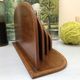 Former sorter of art deco desk in two-tone oak and mahogany wood