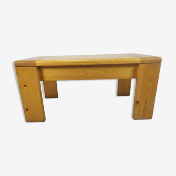 Table basse pin Charlotte Perriand les Arc