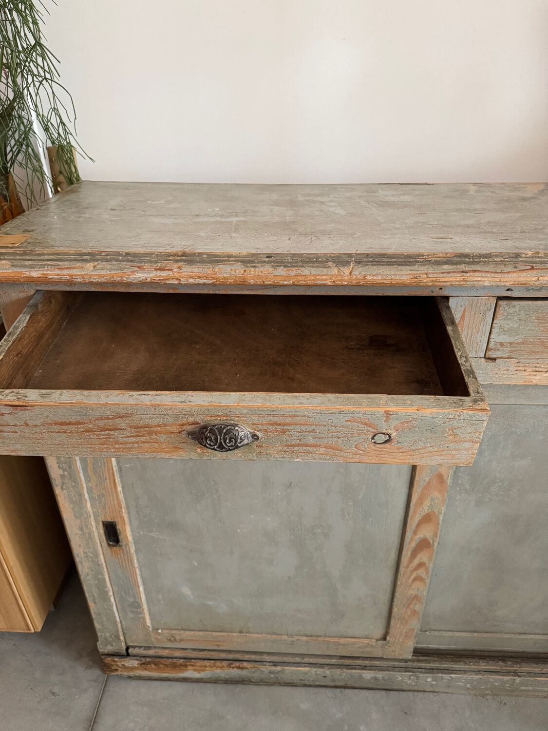 Vintage wooden sideboard