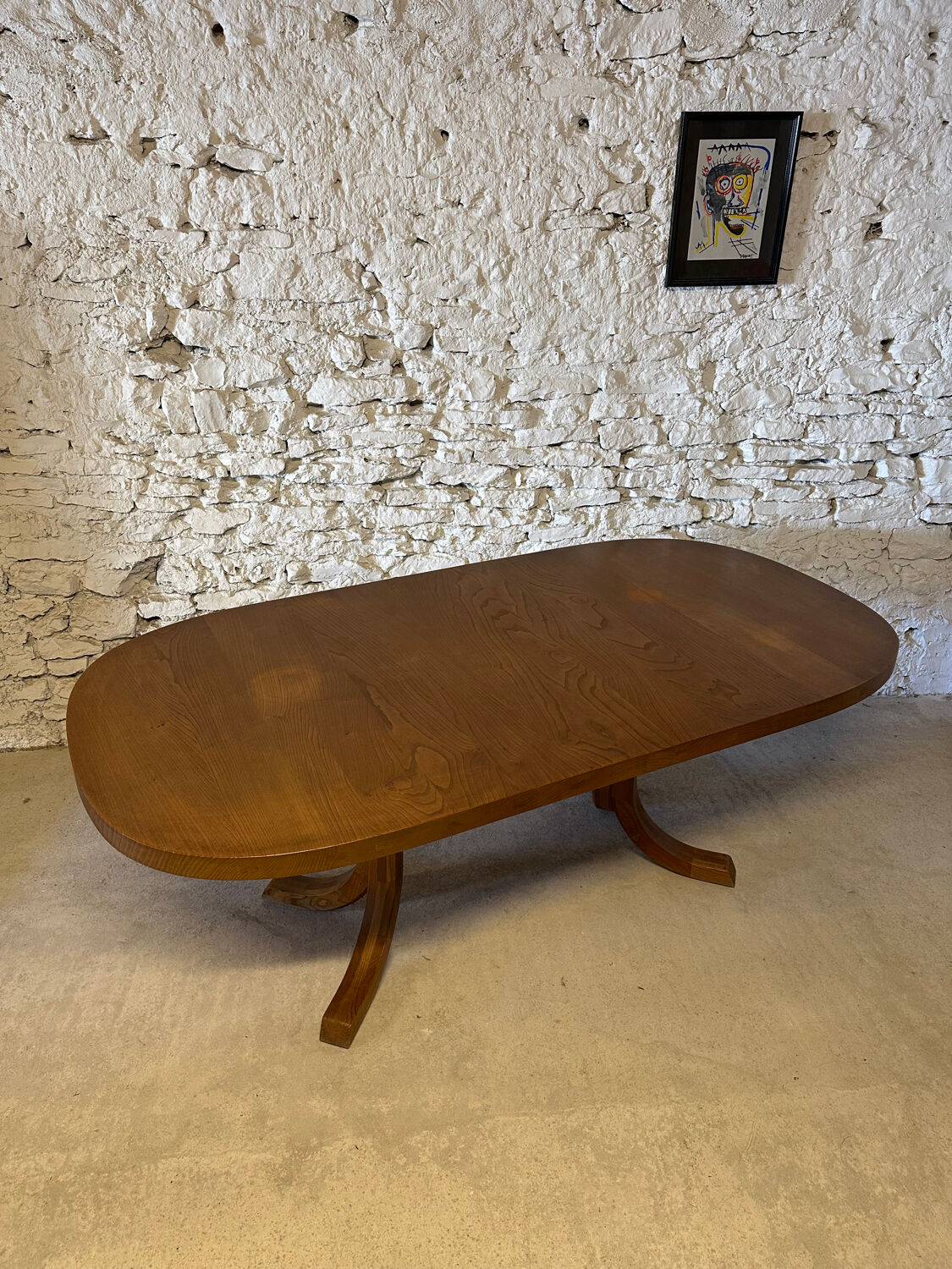 T40 dining table by Pierre Chapo