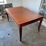 Large art deco mahogany table with extensions 260cm