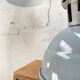Pair of industrial lamps.