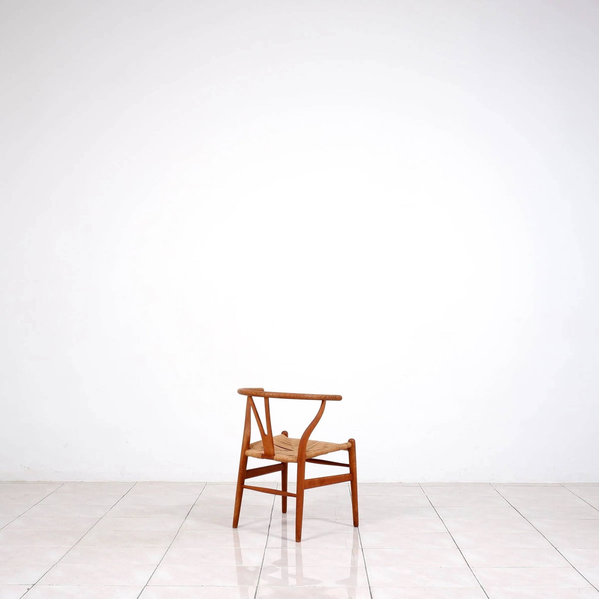 4 "CH24" Wishbone dining chairs by Hans J. Wegner for Carl Hansen & Son