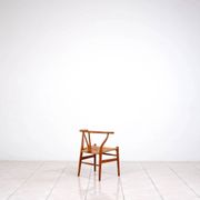 4 "CH24" Wishbone dining chairs by Hans J. Wegner for Carl Hansen & Son