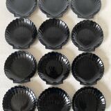 Vintage Arcoroc shell bowls