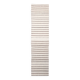 Brown & Beige Striped Turkish Runner Rug, 78x330Cm