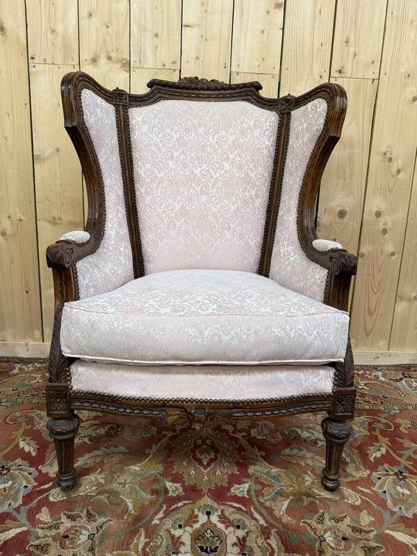 Fauteuil, bergère de style Louis XVI - Napoléon III