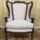 Fauteuil, bergère de style Louis XVI - Napoléon III