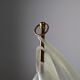 Maison Rougier table lamp in opalescent lucite 1970s