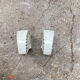 Pair of ceramic squirrels from Limoges signed Rys