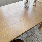 Table de ferme extensible en chêne massif