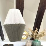 Cotton thread woven lamp