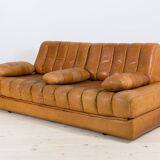 Canapé-lit vintage suisse De Sede des années 1960, modèle DS85