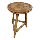 Bamboo tripod stool