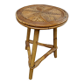Bamboo tripod stool