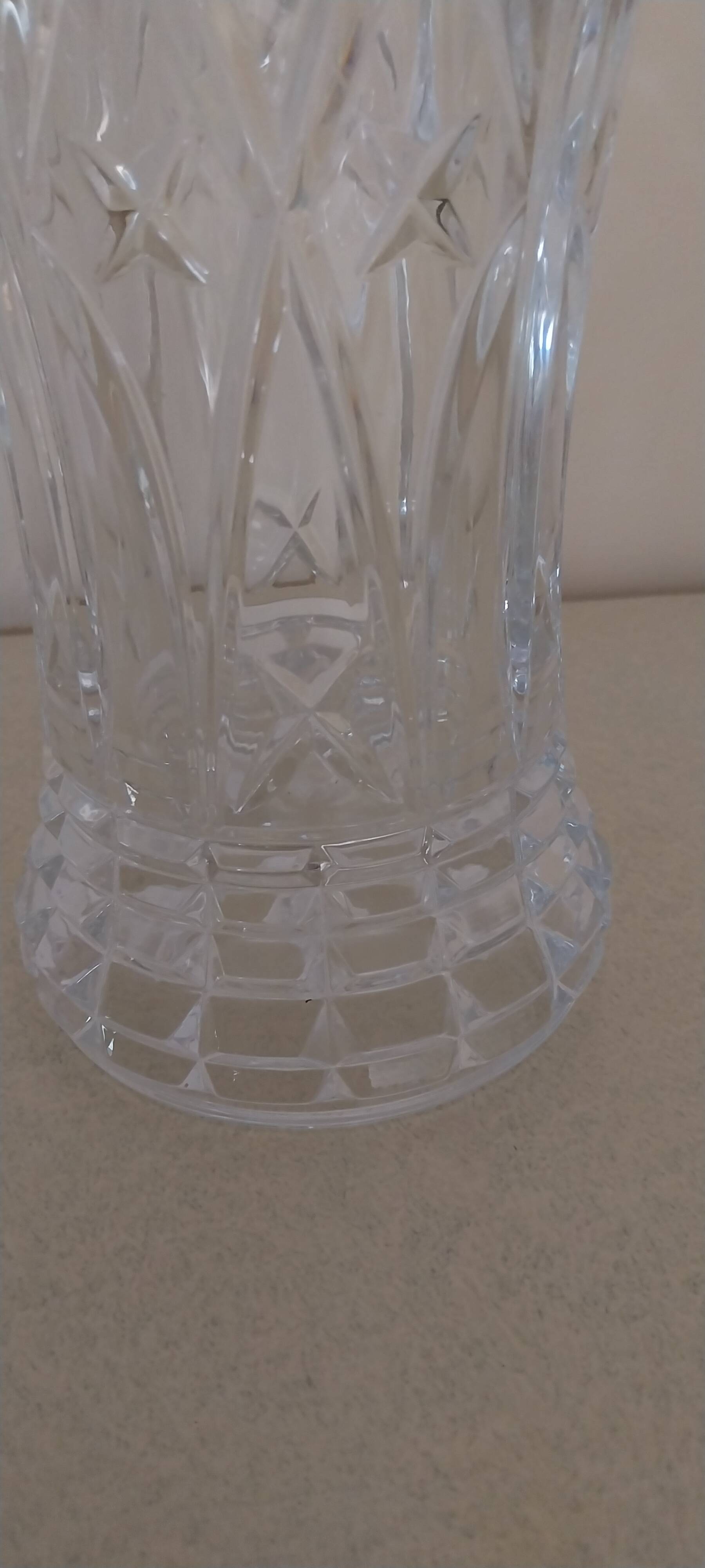 Crystal vase