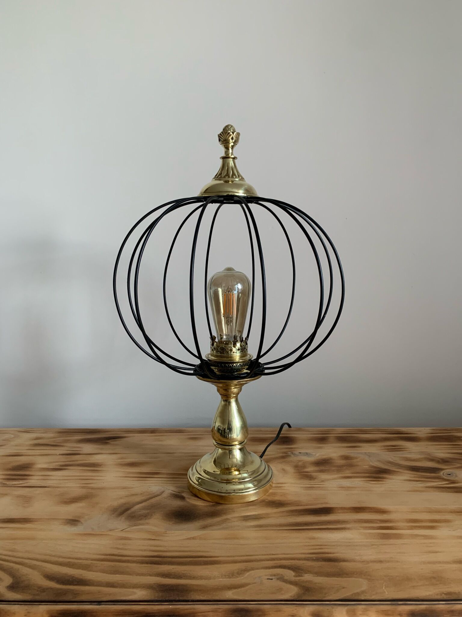 Lampe citrouille