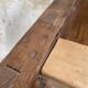 Solid wood carpenter's workbench