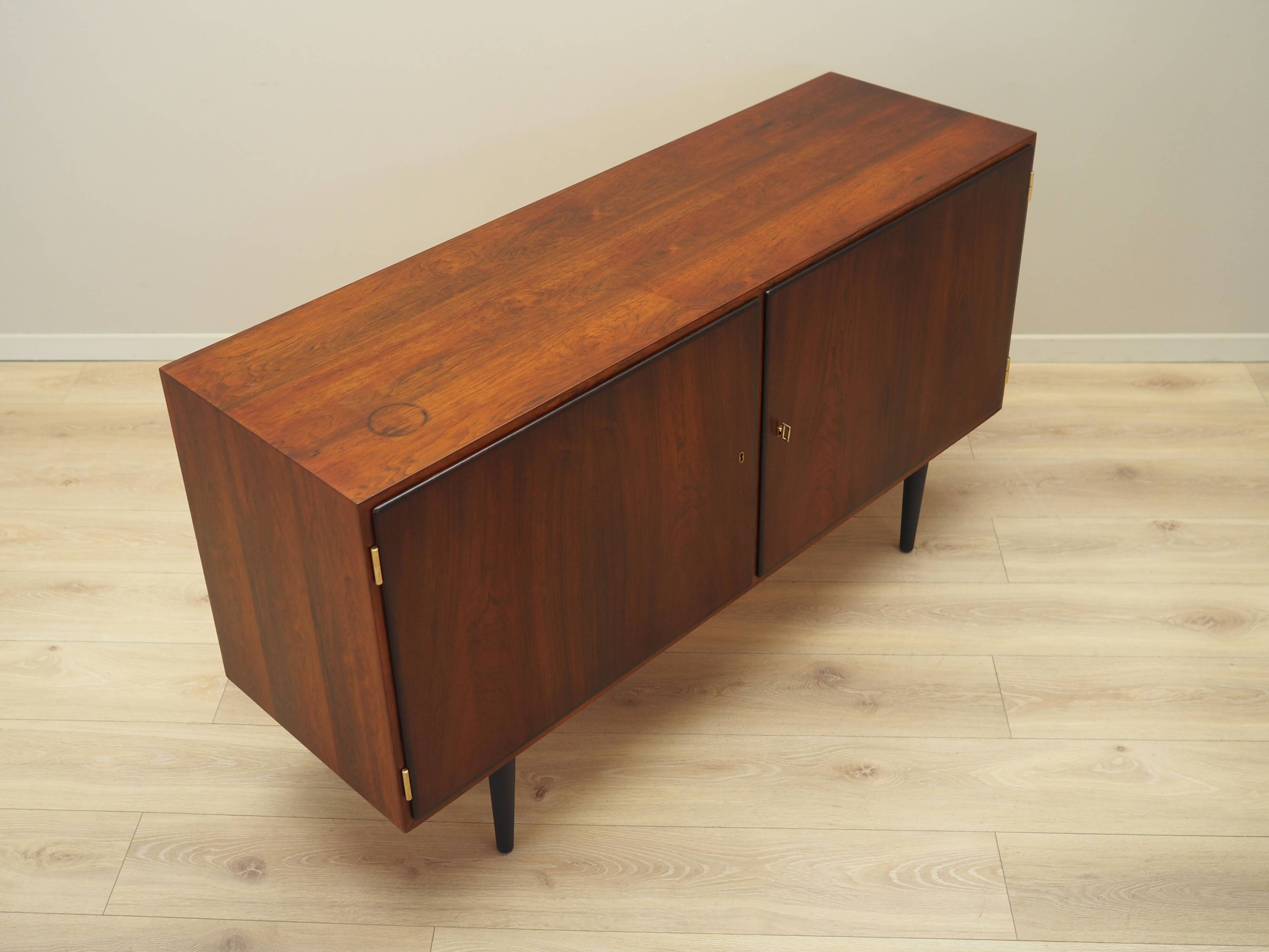 Rosewood cabinet, Danish design, 1970s, designer: Carlo Jensen, production: Hundevad