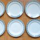 Lot de 8 assiettes Saint Amand, collection Iberia