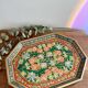 Painted wooden tray