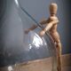 Demijohn 10L transparent round