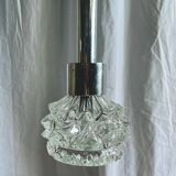 Suspension verre et chrome 70’s