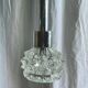 Suspension verre et chrome 70’s
