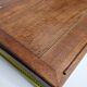 Old solid wood desk, 65 cm x 49 cm