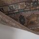 Vintage Turkish Oushak Rug with Floral Border