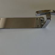 patère de salle de bain chrome art déco 1950