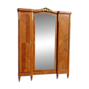 Armoire 3 portes avec - bronze